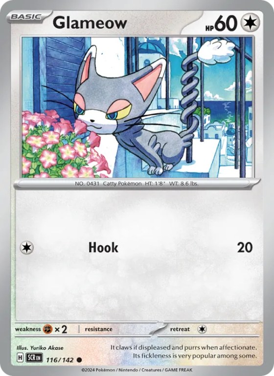 Glameow - Reverse Holo