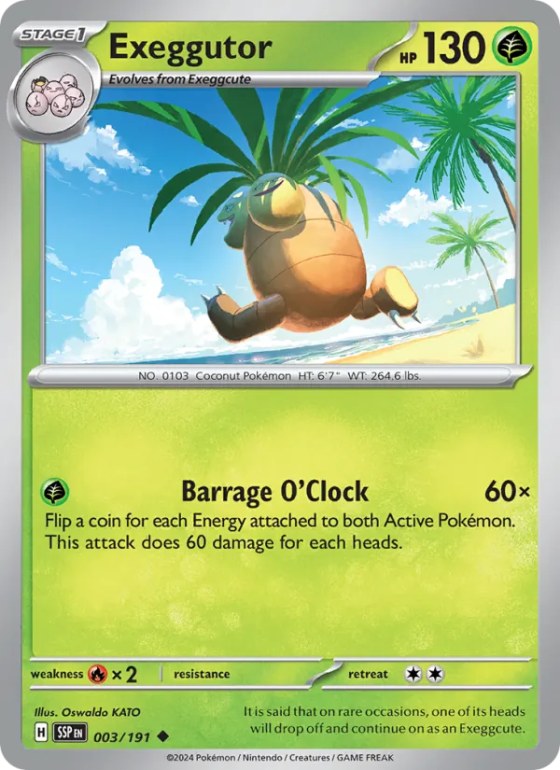 Exeggutor - Reverse Holo