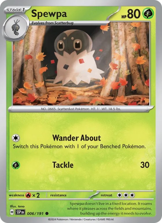 Spewpa - Reverse Holo