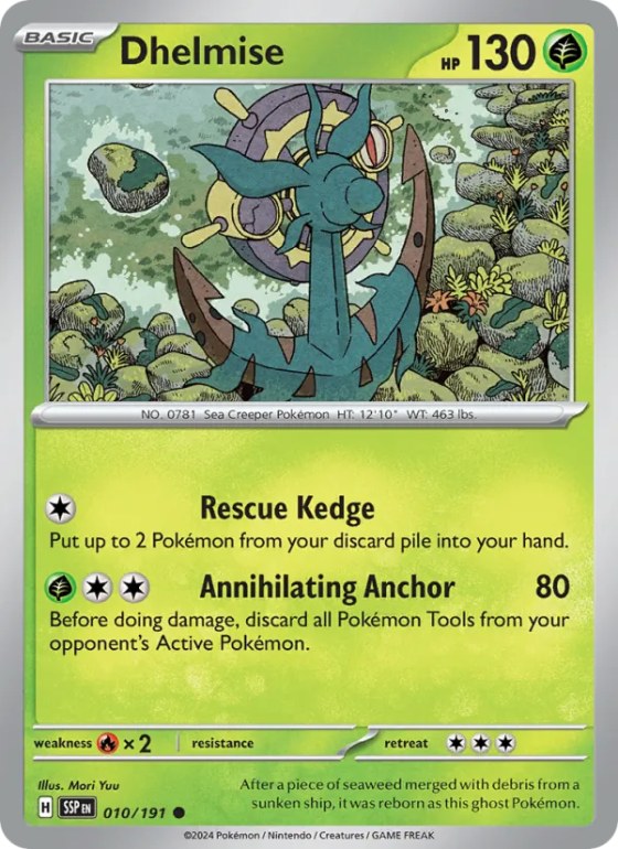 Dhelmise - Reverse Holo