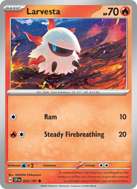 Larvesta - Reverse Holo