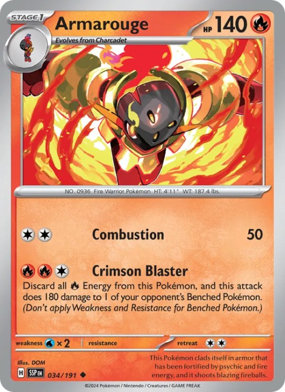 Armarouge - Reverse Holo