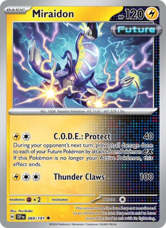 Miraidon - Reverse Holo