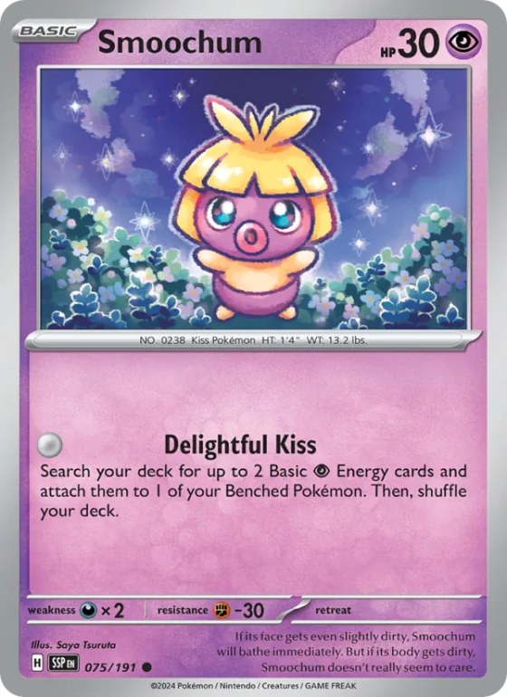 Smoochum - Reverse Holo