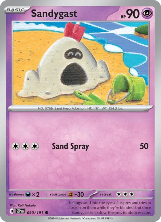 Sandygast - Reverse Holo