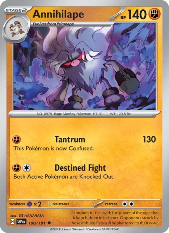 Annihilape - Reverse Holo