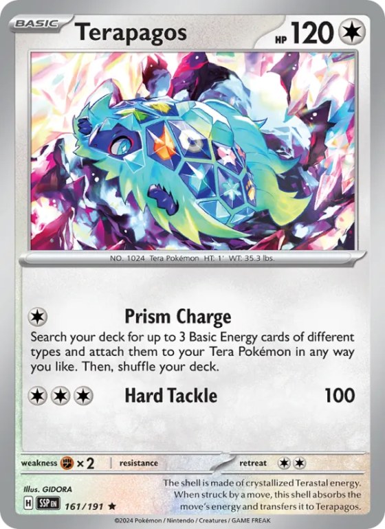 Terapagos - Reverse Holo