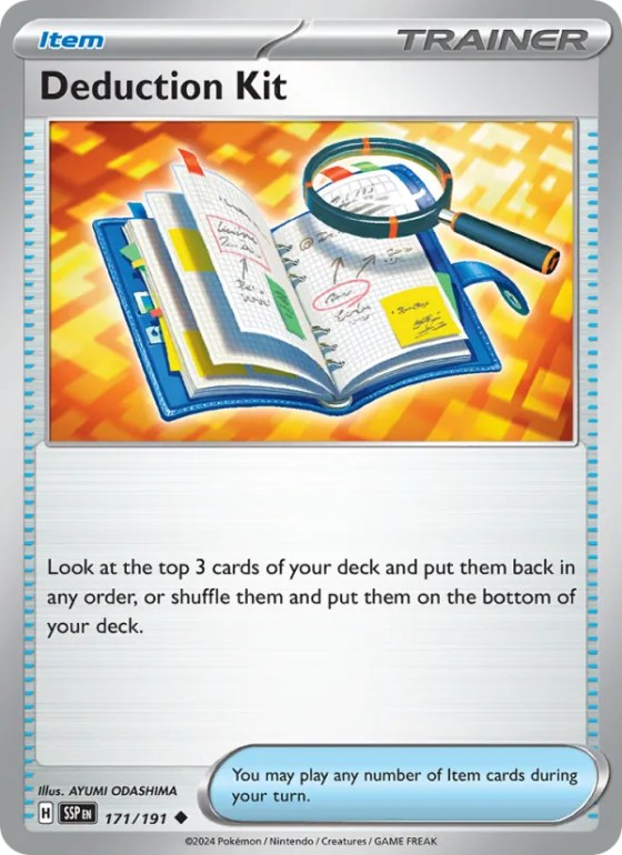 Deduction Kit - Reverse Holo