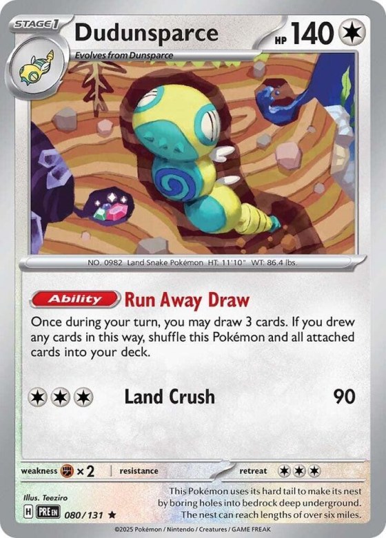Dudunsparce - Holo