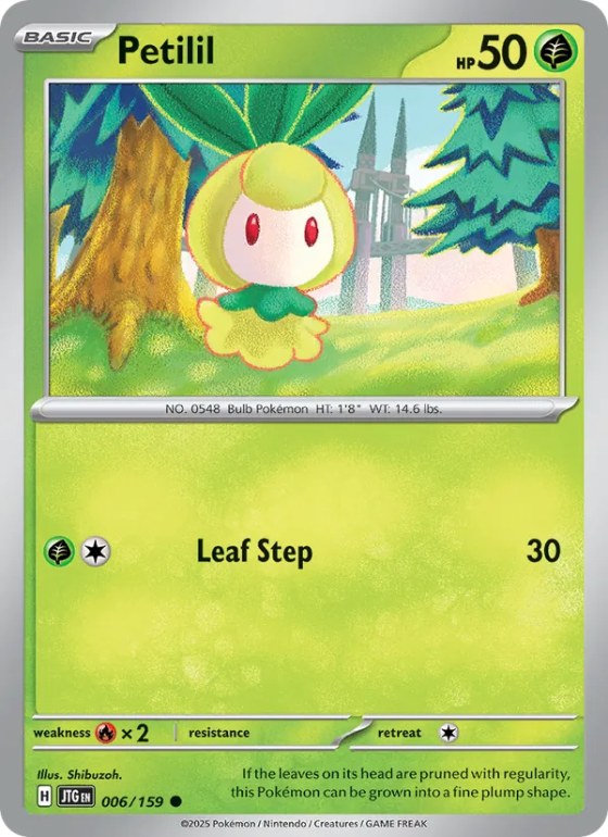Petilil - Reverse Holo