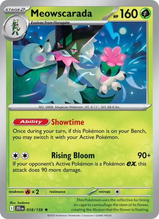 Meowscarada - Reverse Holo