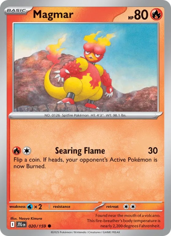 Magmar - Reverse Holo