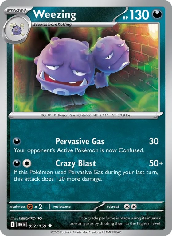 Weezing - Reverse Holo