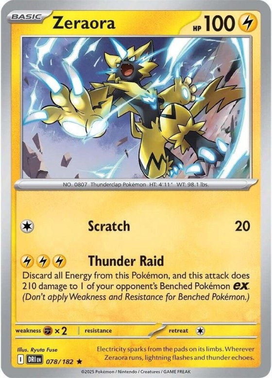 Zeraora - Holo