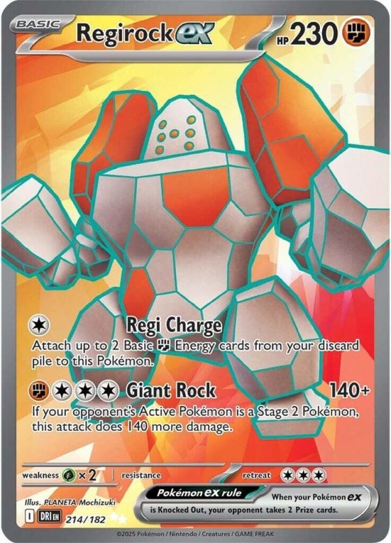 Regirock ex