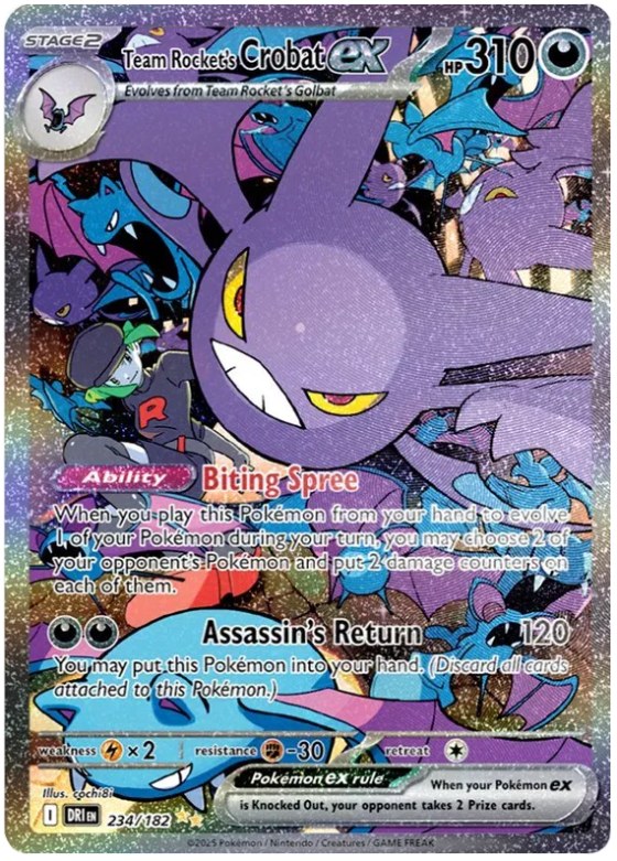 Team Rocket's Crobat ex