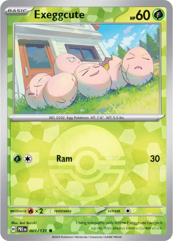 Exeggcute - Poke Ball Pattern