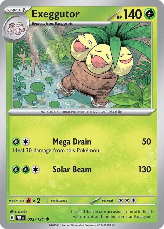 Exeggutor - Reverse Holo