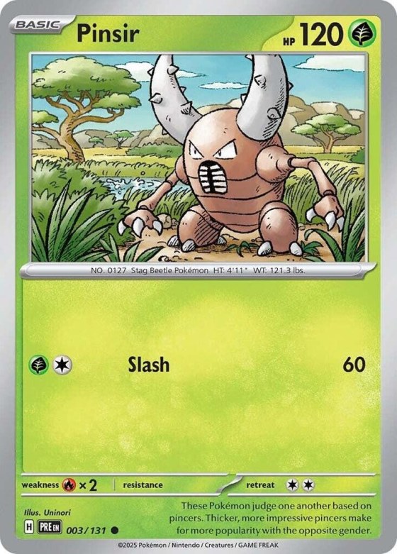Pinsir - Reverse Holo