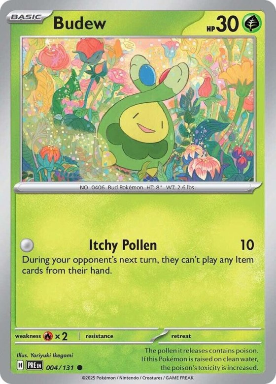 Budew - Reverse Holo