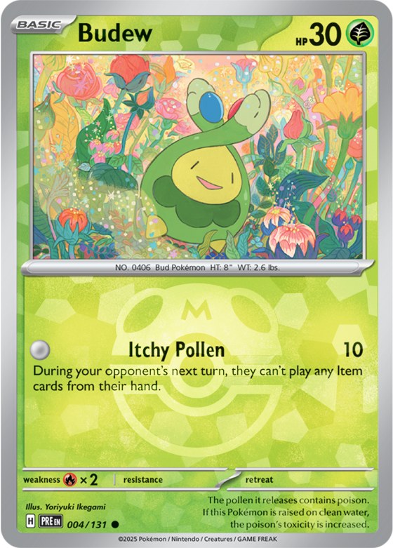Budew - Master Ball Pattern