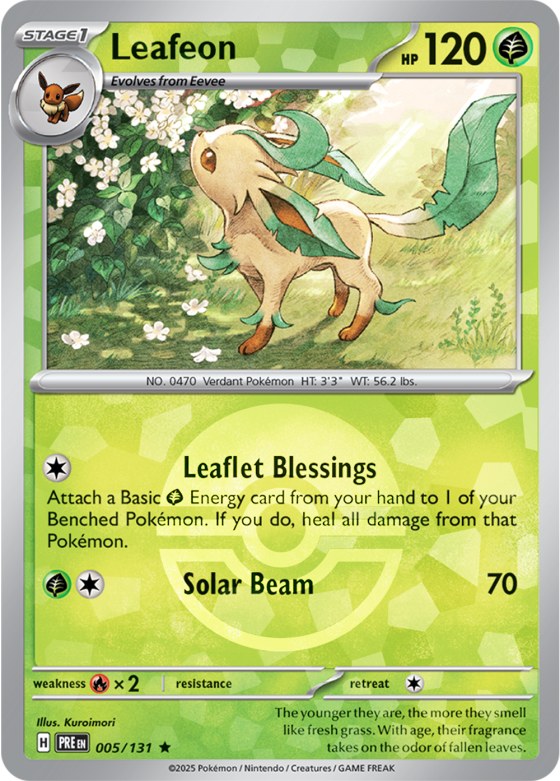 Leafeon - Poke Ball Pattern