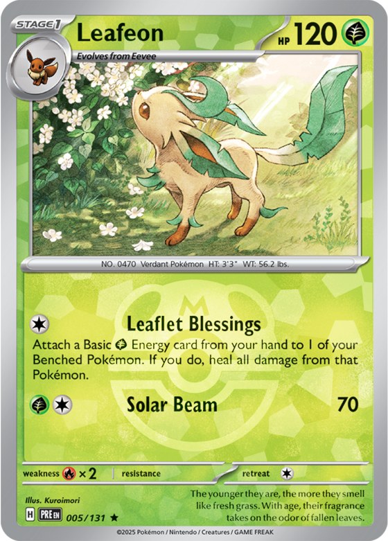 Leafeon - Master Ball Pattern