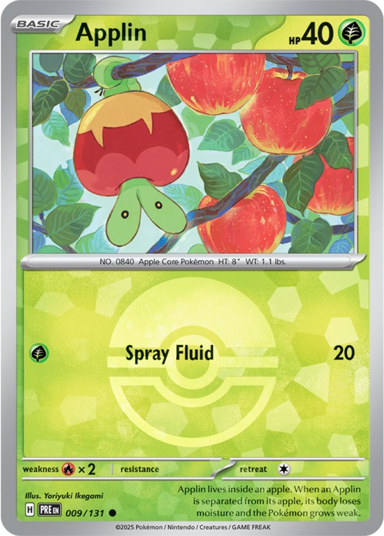 Applin - Poke Ball Pattern