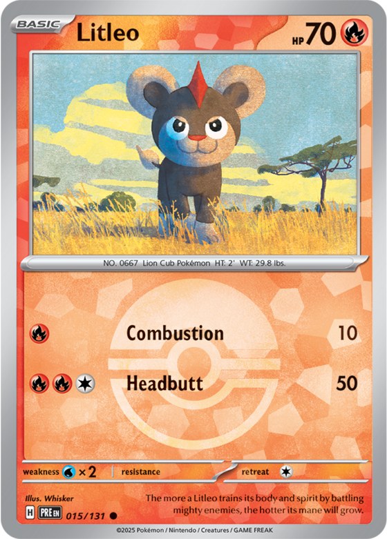 Litleo - Poke Ball Pattern