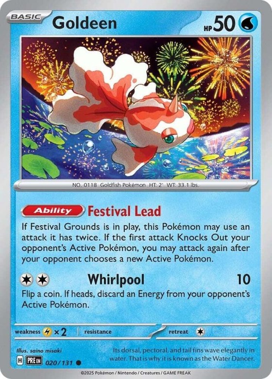 Goldeen - Reverse Holo