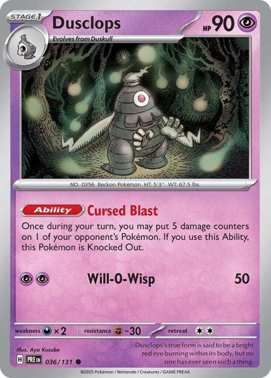 Dusclops - Reverse Holo