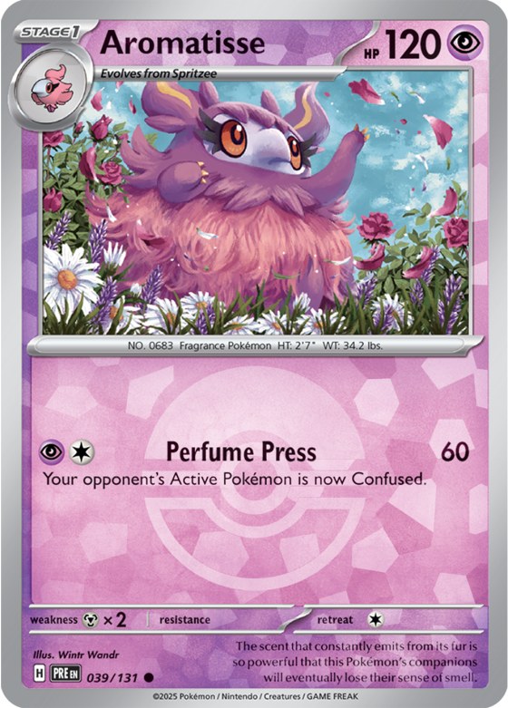Aromatisse - Poke Ball Pattern