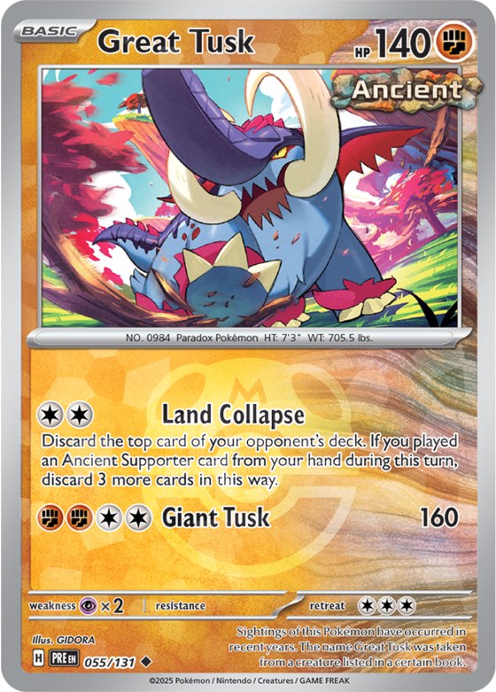Great Tusk - Master Ball Pattern