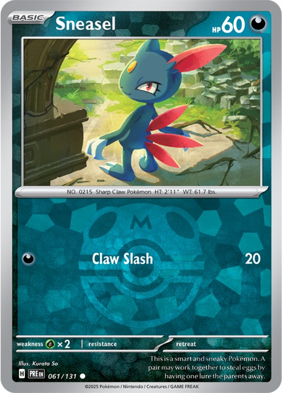 Sneasel - Master Ball Pattern