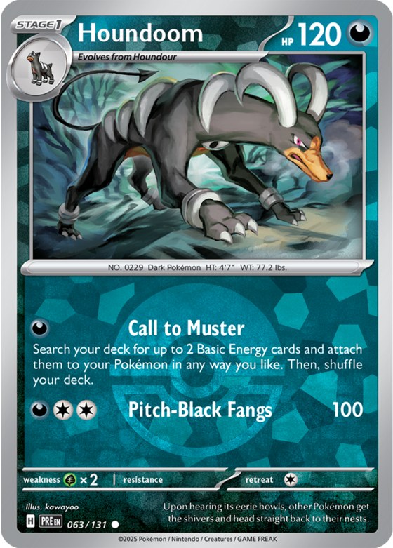 Houndoom - Poke Ball Pattern