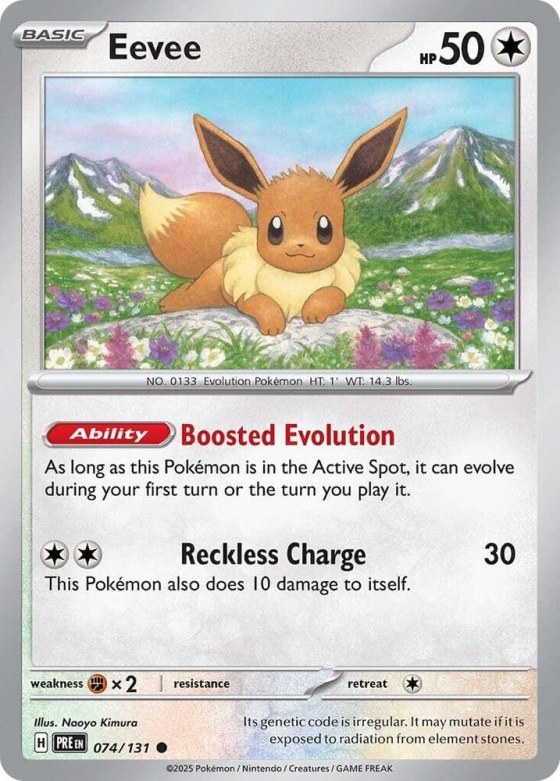 Eevee - Reverse Holo
