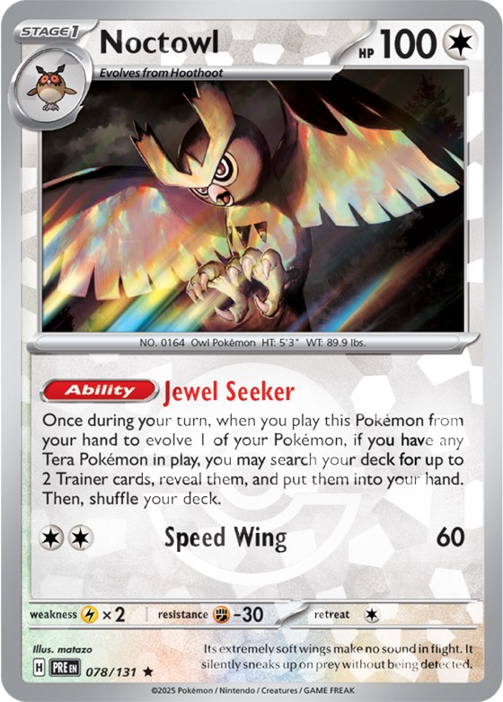 Noctowl - Poke Ball Pattern