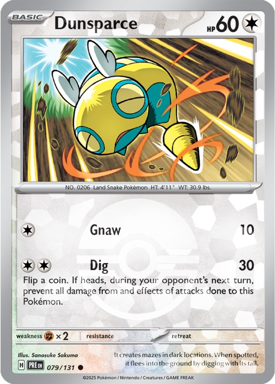 Dunsparce - Poke Ball Pattern