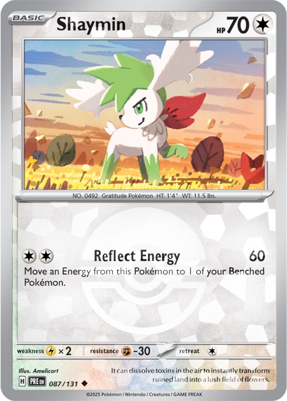 Shaymin - Poke Ball Pattern