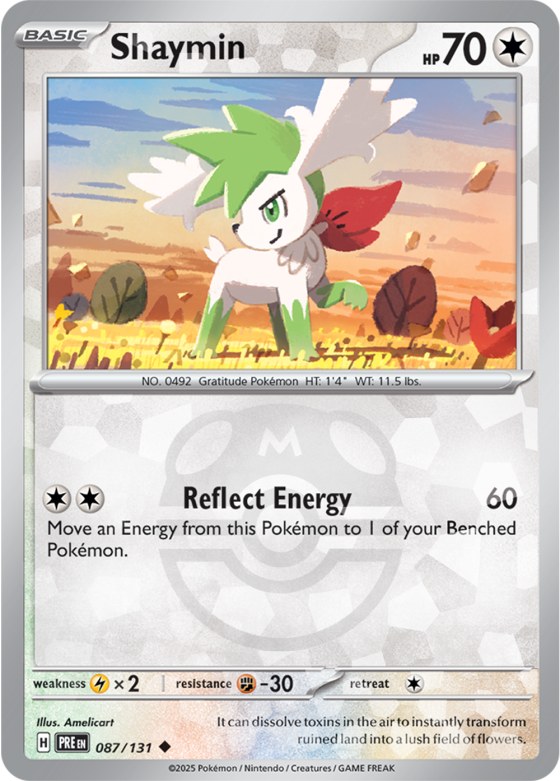 Shaymin - Master Ball Pattern