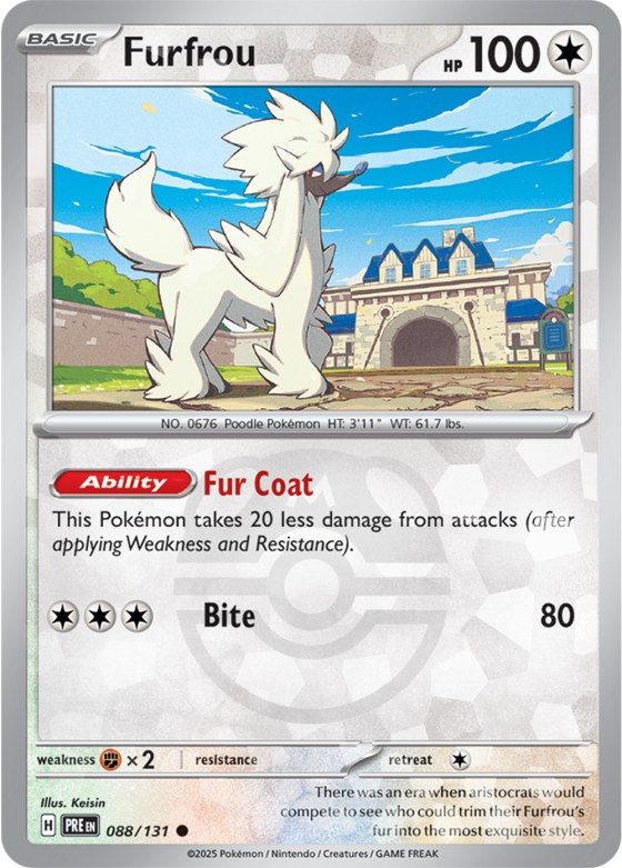 Furfrou - Master Ball Pattern