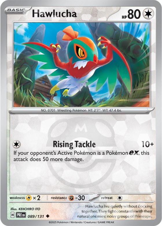 Hawlucha - Master Ball Pattern