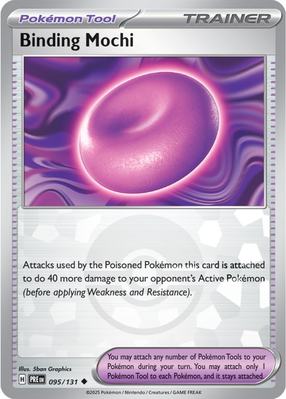Binding Mochi - Poke Ball Pattern