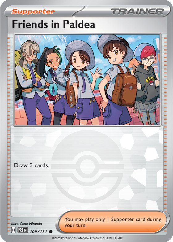 Friends in Paldea - Poke Ball Pattern