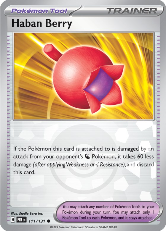 Haban Berry - Poke Ball Pattern