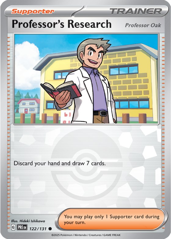 Professor's Research - Poke Ball Pattern