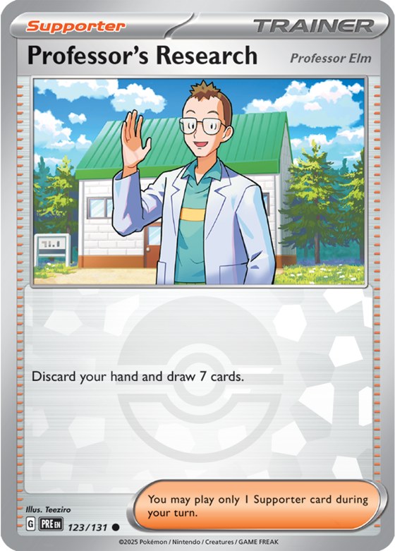 Professor's Research - Poke Ball Pattern