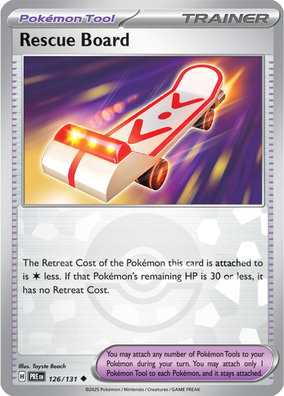 Rescue Board - Poke Ball Pattern