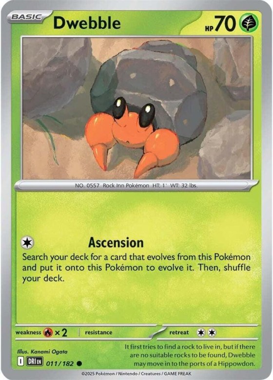 Dwebble - Reverse Holo