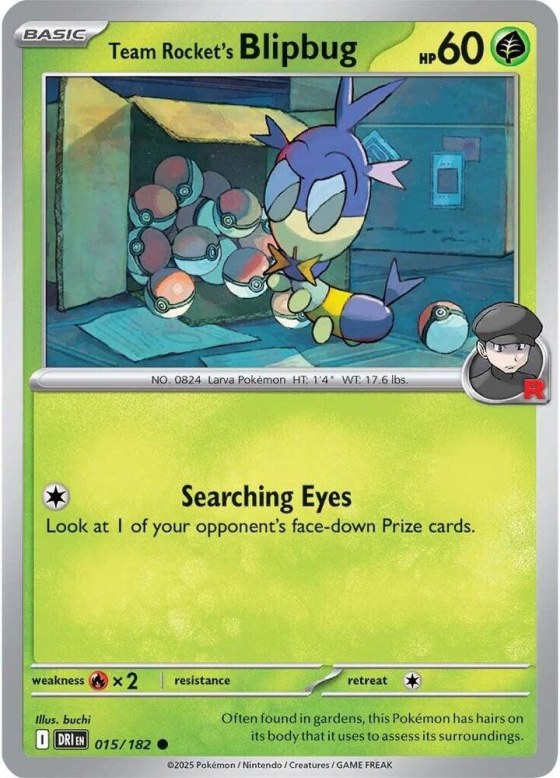 Team Rocket's Blipbug - Reverse Holo